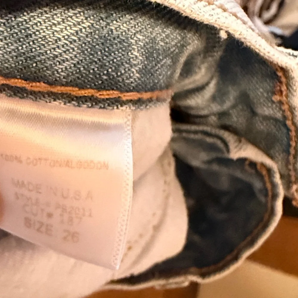 O2 Denim Destroyed Jeans - Picture 7 of 7